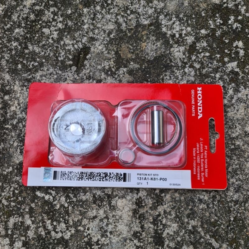 Piston Kit K81 BEAT ESP SCOOPY ORI Original AHM - Seher Ring Set