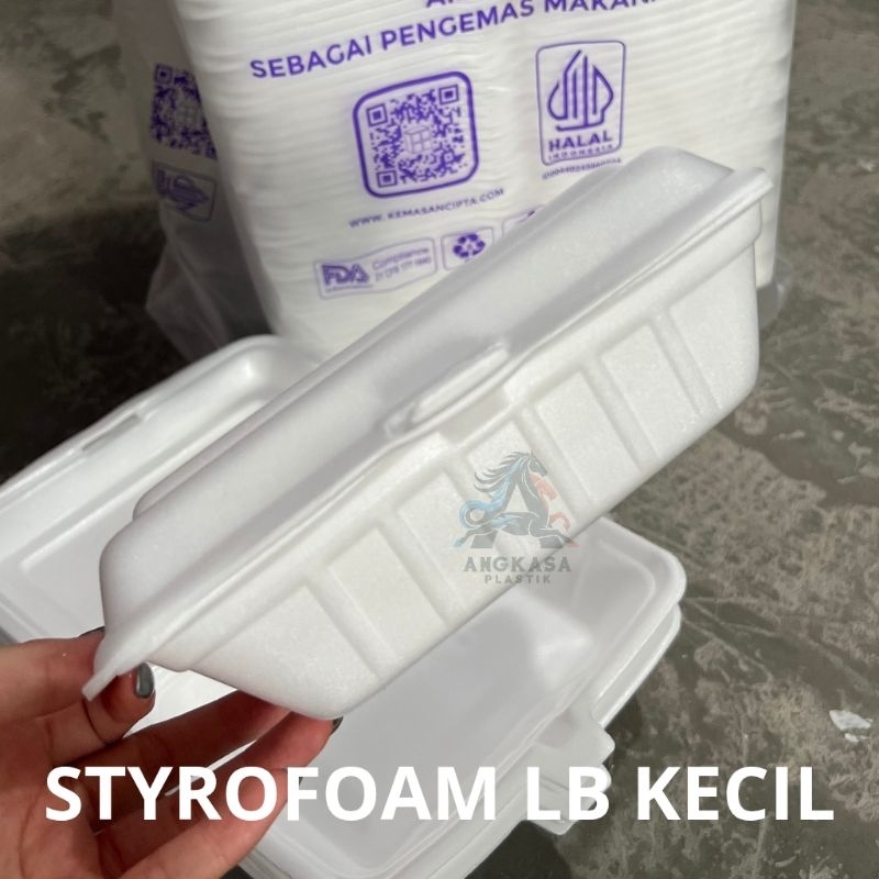 styrofoam LB kecil / styrofoam bubur / sterofoam bubur / sterofoam makanan / styrofoam makanan / sty