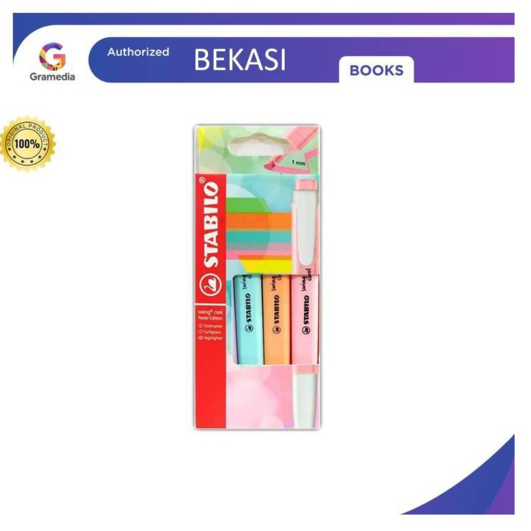 

Gramedia Bekasi- STABILO SWING COOL PASTEL SET 4