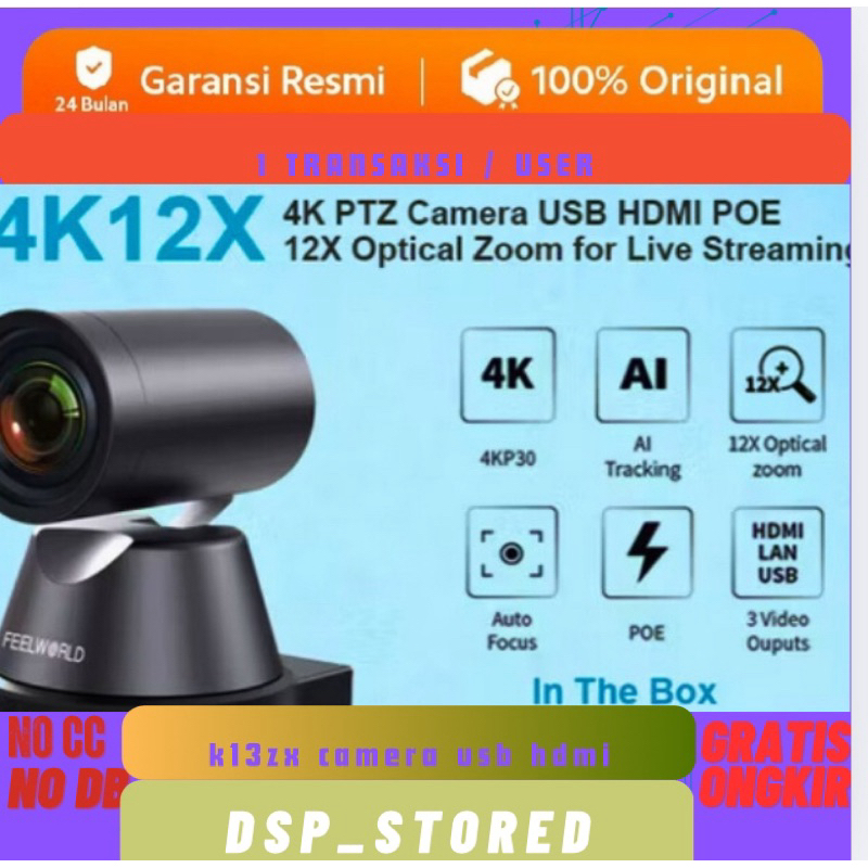 4k ptz camera usb HDMI POE