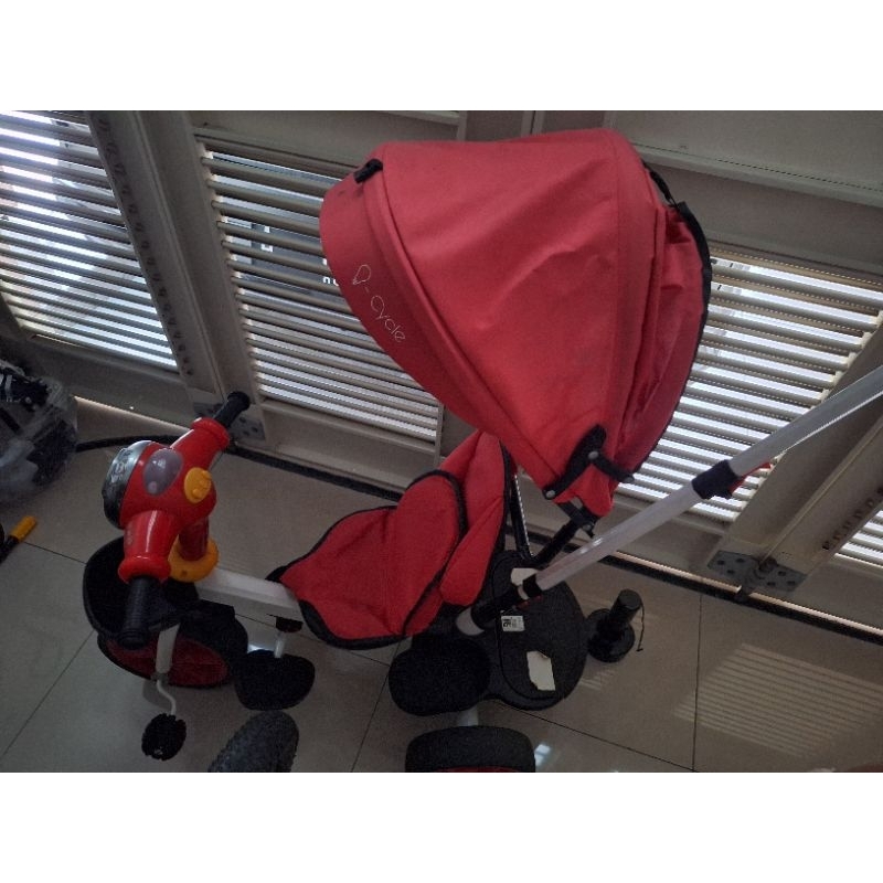 tricycle i cycle merah second murah roda tiga sepeda anak