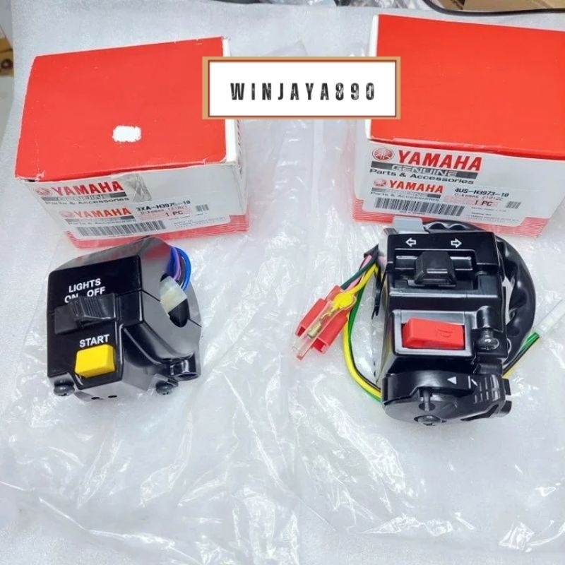 HOLDER MOTOR SAKLAR KANAN KIRI FIZR FIZ ORIGINAL YAMAHA