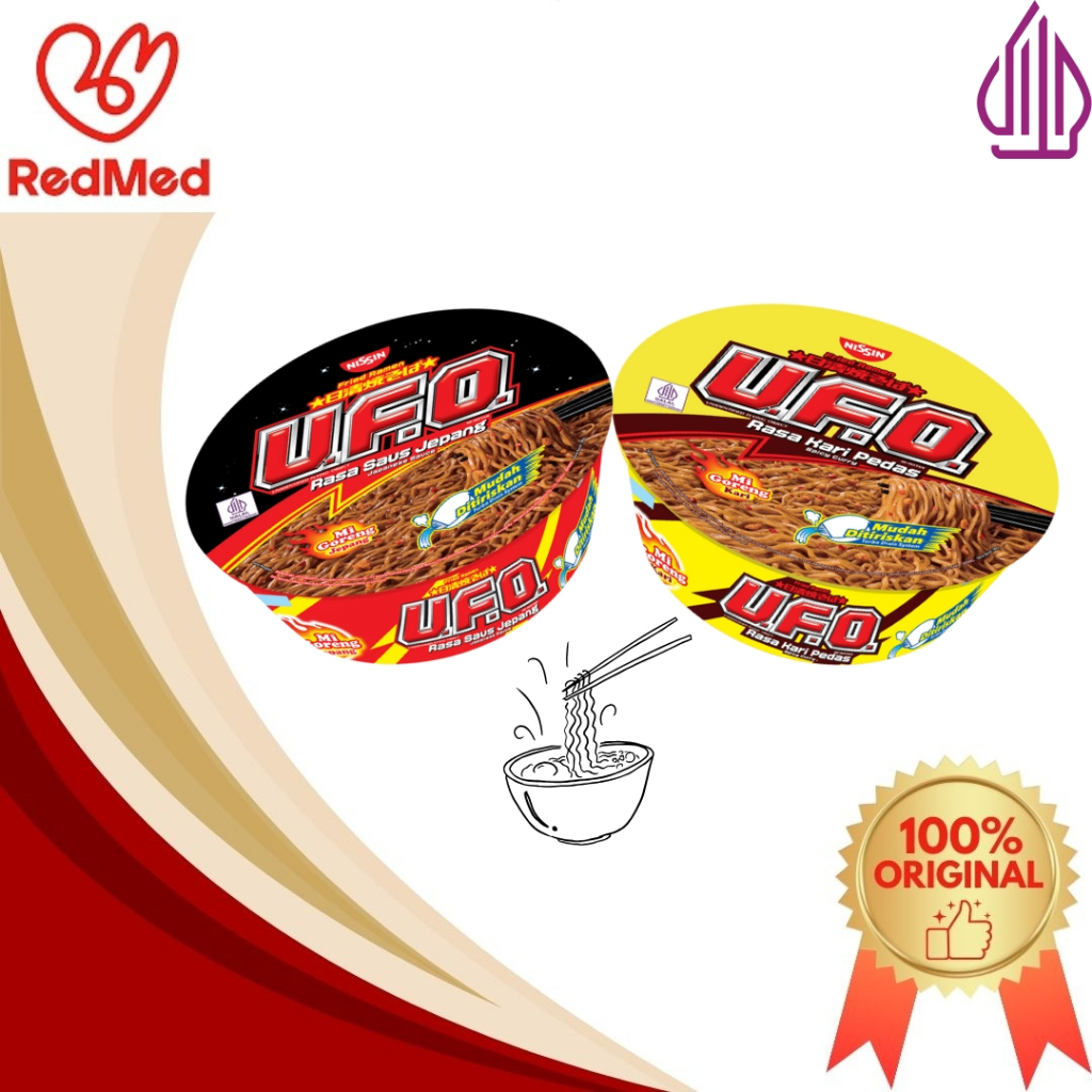 

NISSIN UFO SAUS JEPANG & KARI PEDAS 100GR