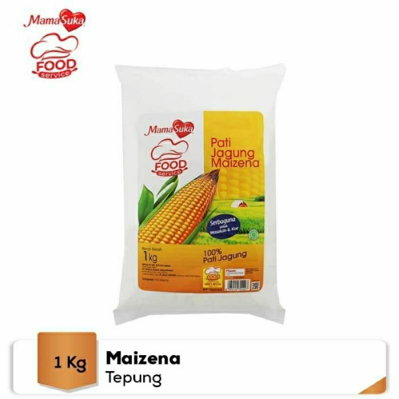

MAMASUKA TEPUNG MAIZENA 1KG (KEMASAN EKONOMIS)