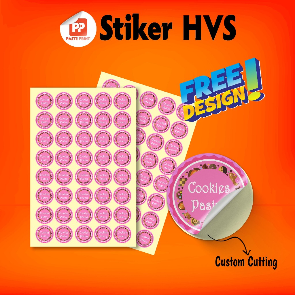 

Cetak Stiker HVS Label Kemasan Produk