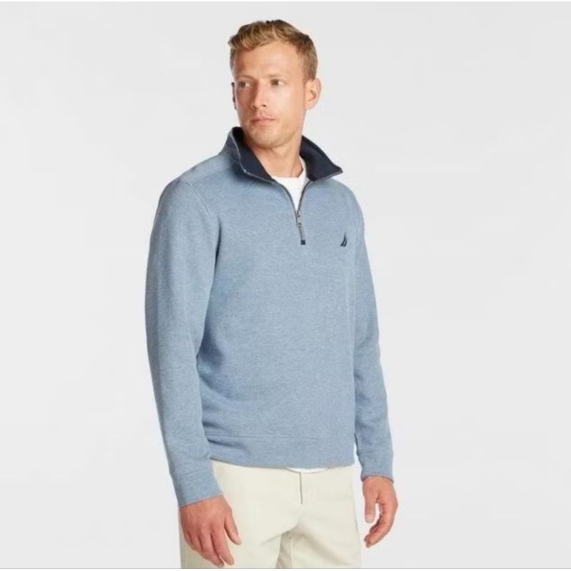 Sweater Nautica Half Zipper original size L