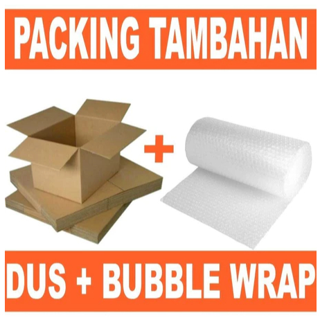 

Tambahan Bubble Wrap Untuk Packing Aman