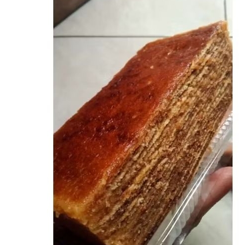 

lapis legit basah setangah