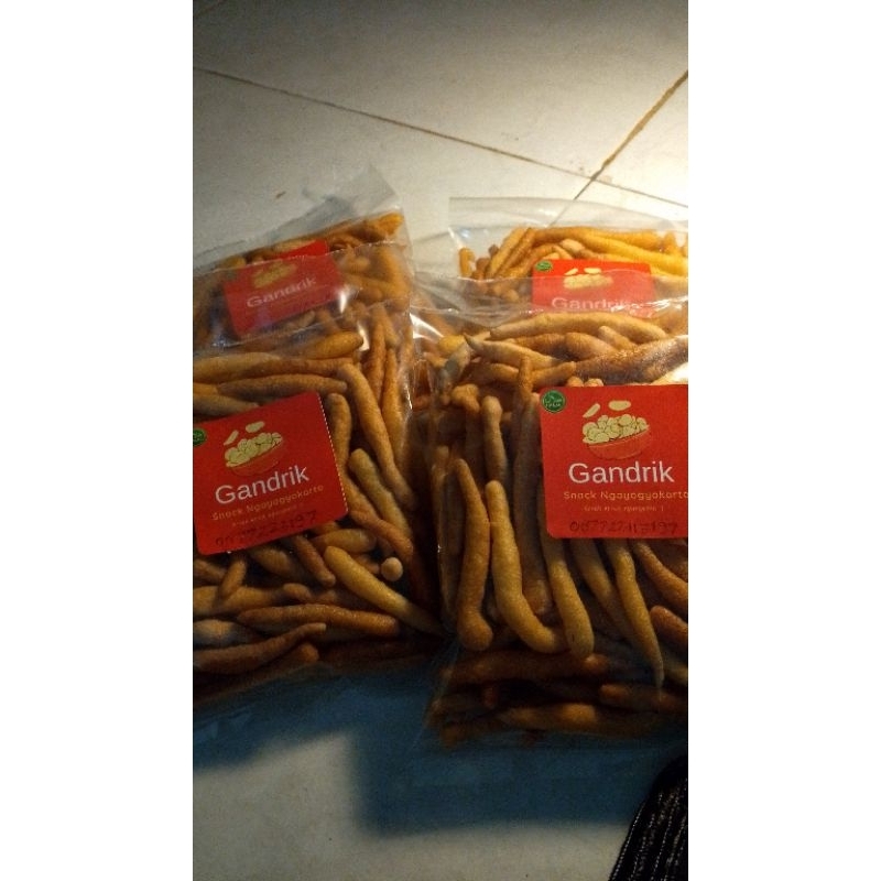 

GANDRIK Camilan Enak Gurih Nikmat Jogja