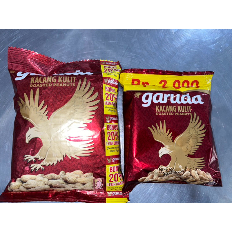 

garuda kacang kulit garing 30gr & 50gr roasted peanuts