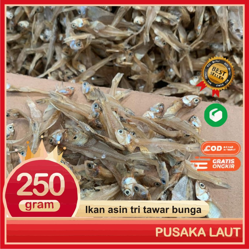 

RB Ikan Asin Teri Tawar Bunga Super Tri Bunga Premium 250 gr