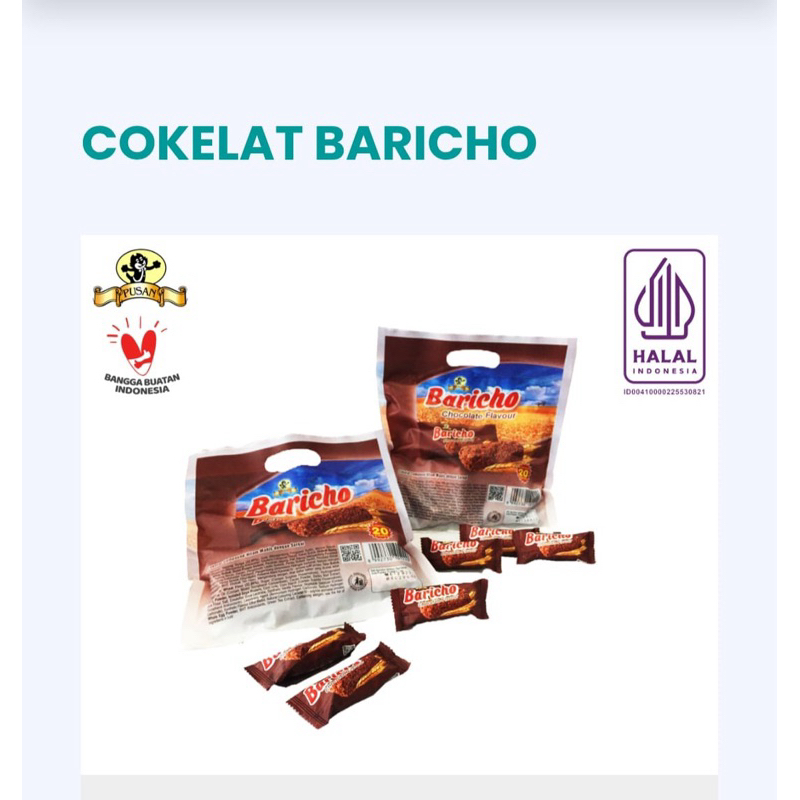

BARICHO Snack Sereal Oat Bar Cokelat Vanilla Strawberry Isi 20/bag- Halal MUI