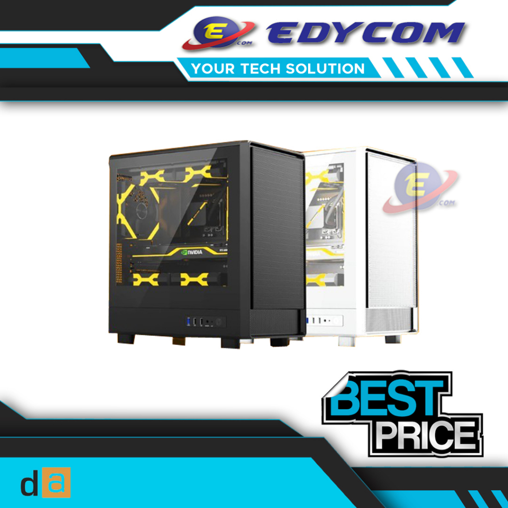CASE Digital Alliance Elite - mATX Tempered Glass