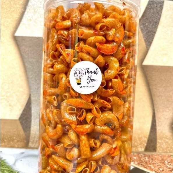 

KEMASAN TOPLES MAKARONI KRIUK PEDAS 1000ml