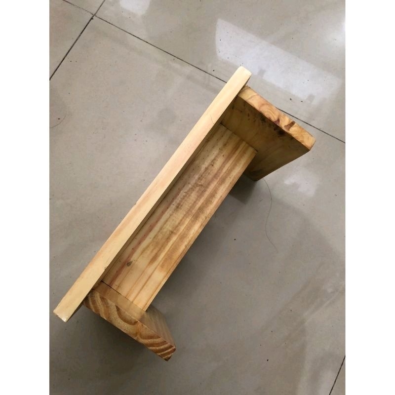 kursi jongkok kayu / kursi jongkok / dengklek / dengklek kayu / bangku kayu