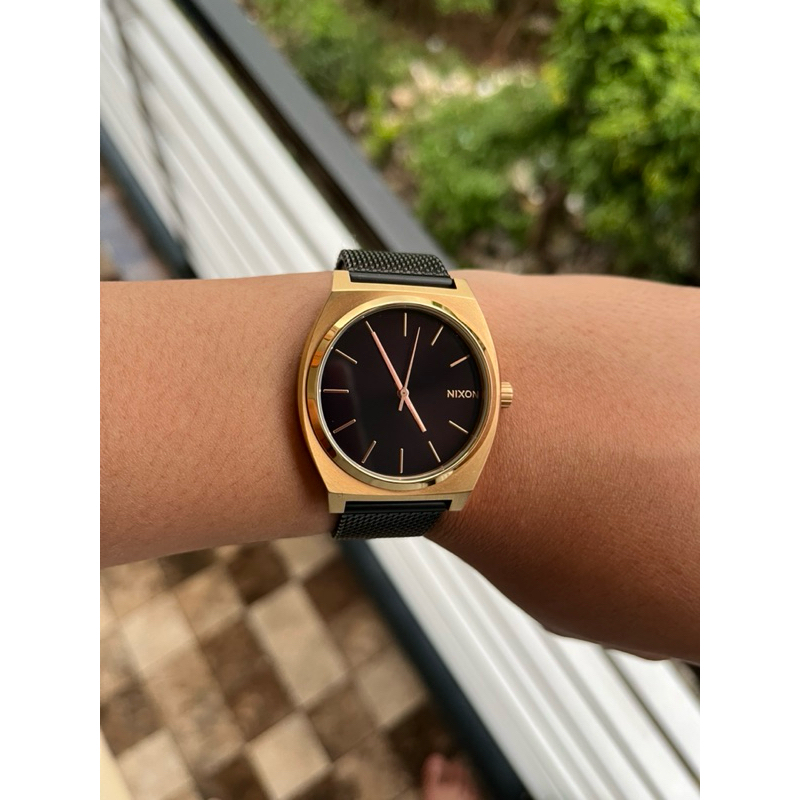 Nixon Time Teller Minimal Gold