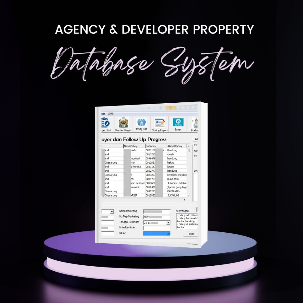 Software Program untuk Developer dan Agen Property