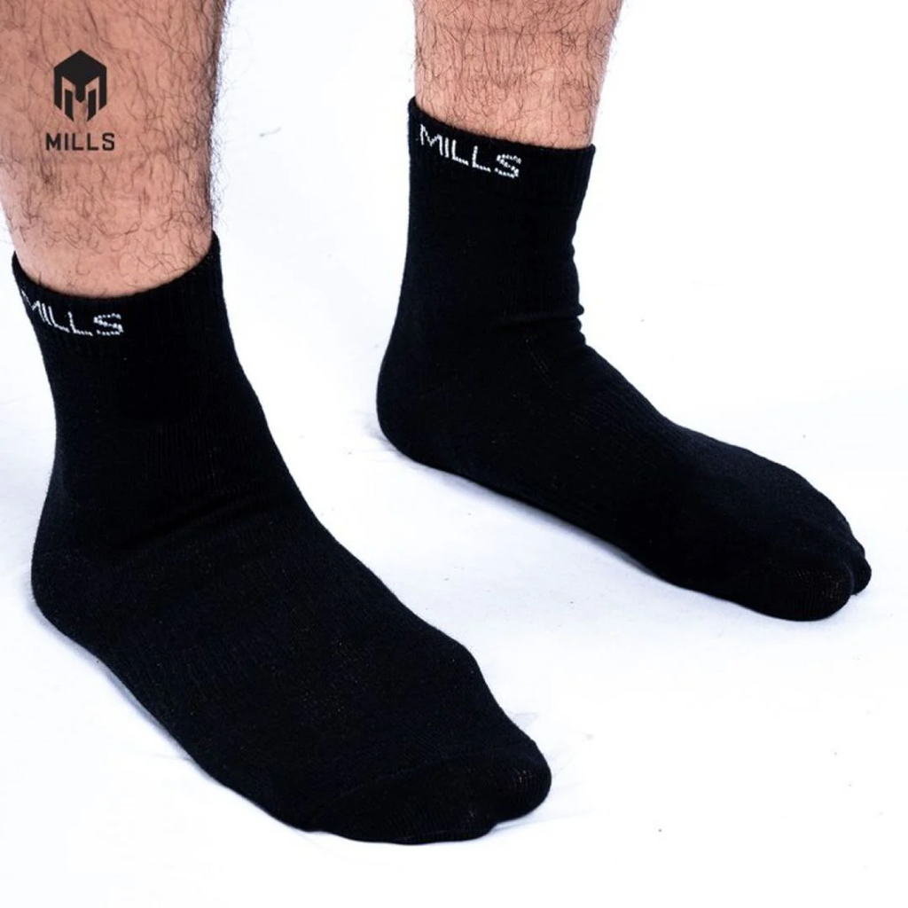 Mills Short Socks A1 2007 - Kaos Kaki Olahraga Mills - Kaos Kaki Sekolah Diatas Mata Kaki Daily Sock