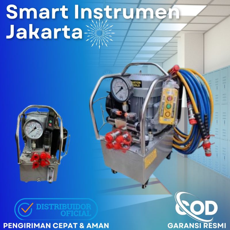 Pompa Torsi Electric Hydraulic Torque Wrench Pump 8L 4 Outlet Pompa Torsi