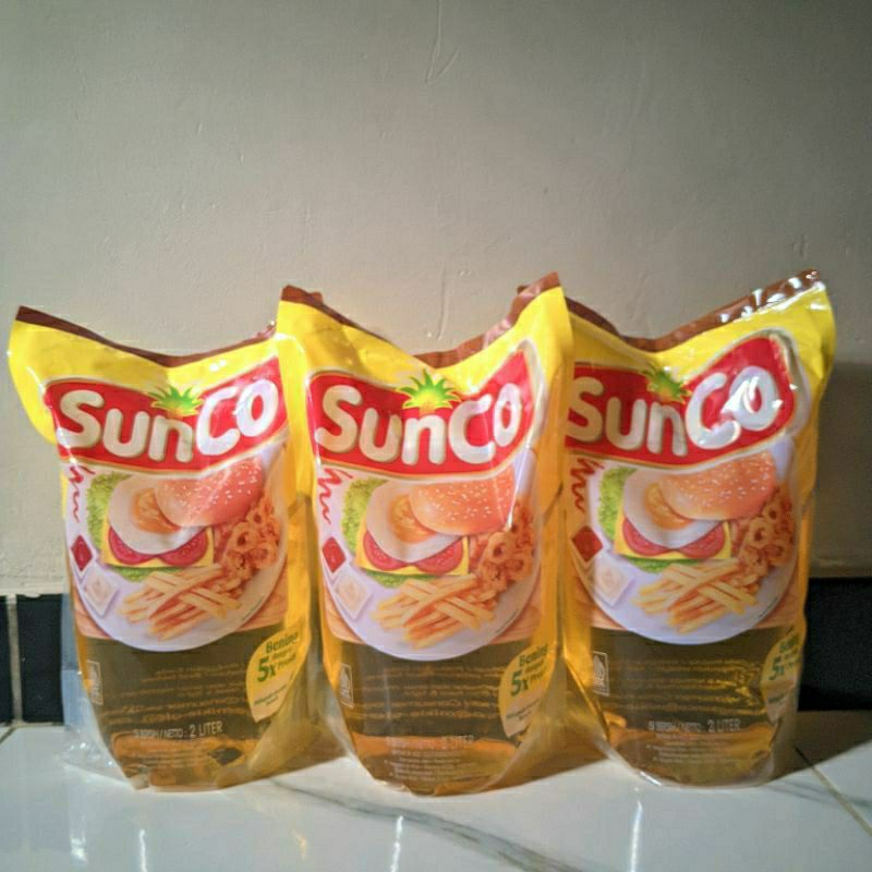 

Minyak goreng sunco kemasan 2L Kartonan