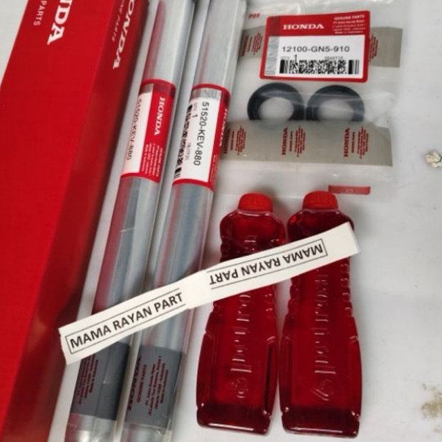 Shock depan Supra Fit Lama shock depan Supra Fit Lama + silsok & olisok lengkap