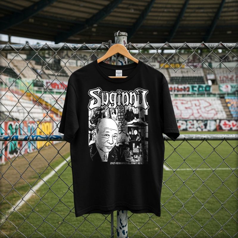 T-shirt Sugiono x Seringai Font original hitam
