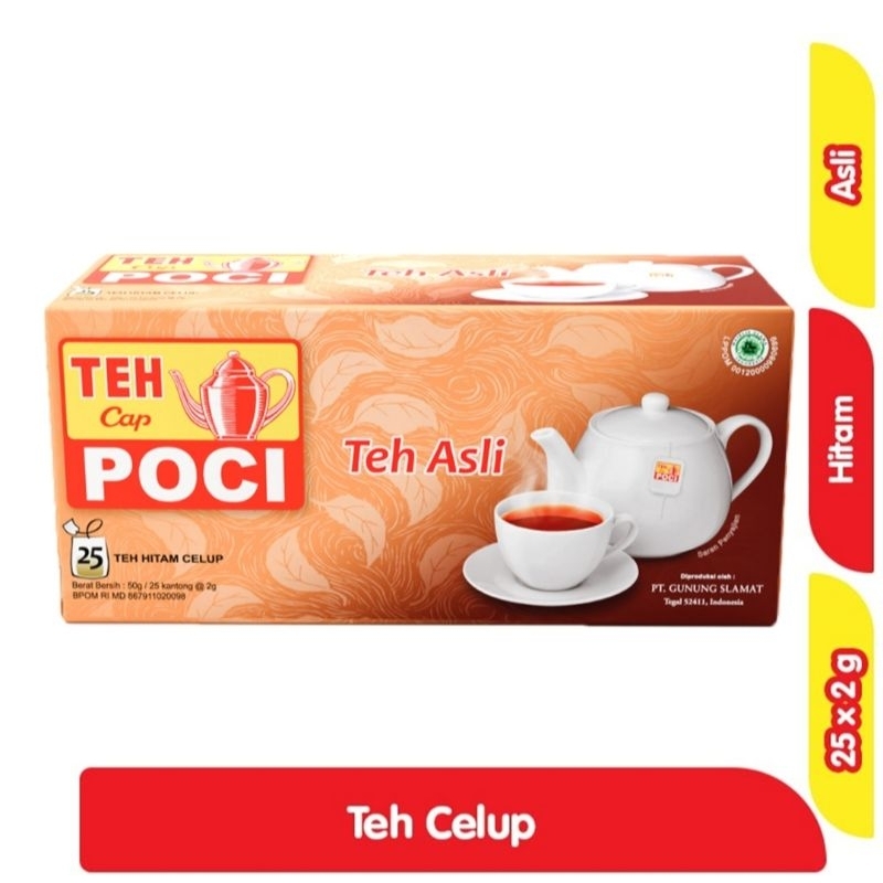 

Teh poci ( teh hitam celup ) 25 pcs