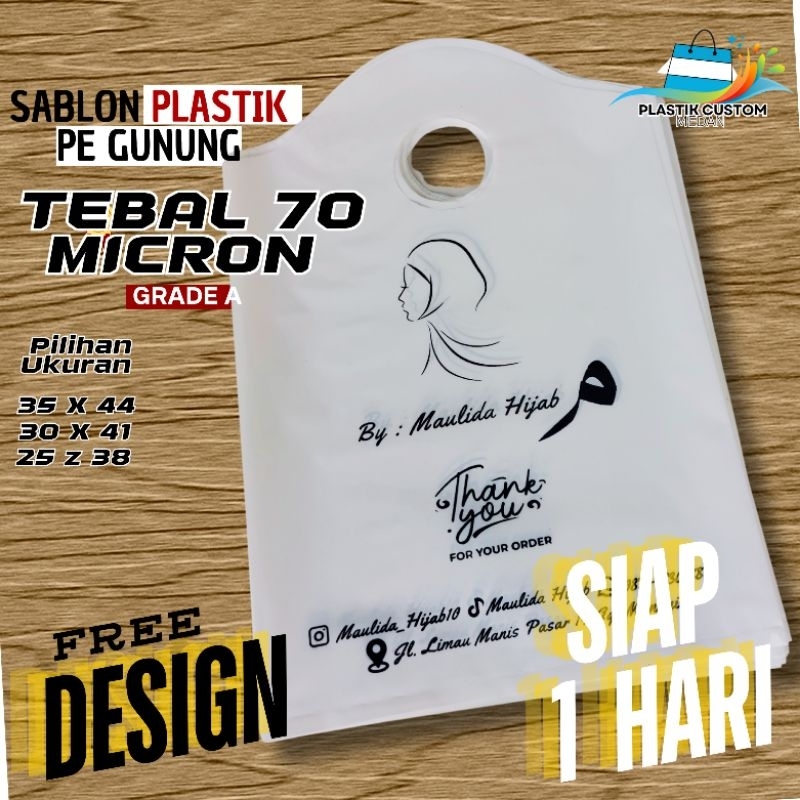 

Sablon Plastik PE GUNUNG 70 MICRON SUPER TEBAL.Bebas Design. PLASTIK PRINT | PLASTIK PACKING | PLASTIK CUSTOM