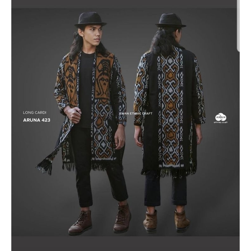 OUTER PRIA TENUN ASMAT ETNIK