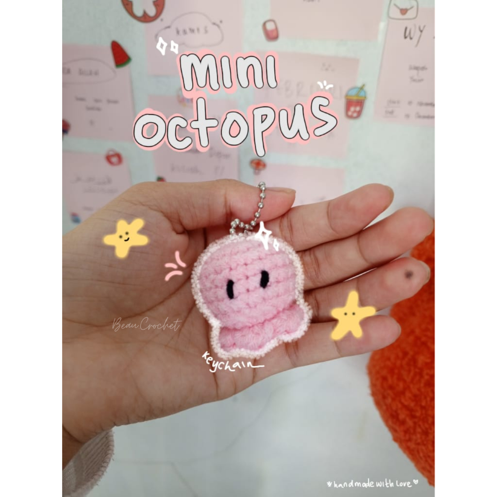 Octopus | octopus crochet | octopus keychain | ganci | handmade