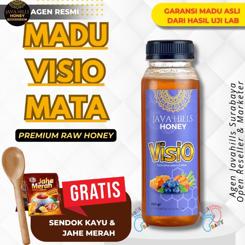 

Java Hills Madu Visio javahillshoney Mata merah bengkak pure natural 100% asli manis bpom halal bisa COD glukoma rabun katarak minus plus kunang2 berkabur java hills honey 320gram
