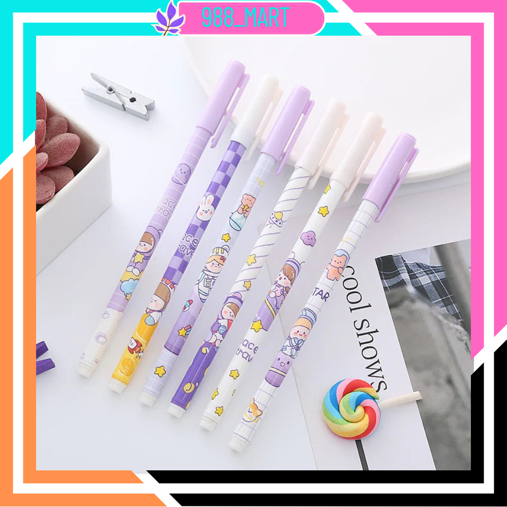 

【COD】【TERMURAH】 PULPEN MOTIF KARAKTER ANIMAL BISA HAPUS PULPEN GEL BISA DI HAPUS