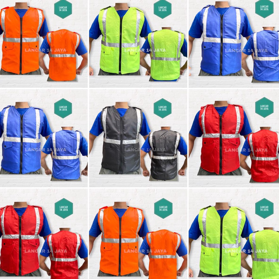 Rompi Parasit  Parasut  Rompi Safety  Rompi Proyek  Rompi Ojek  Rompi Parkir Rompi Serbaguna  Rompi 