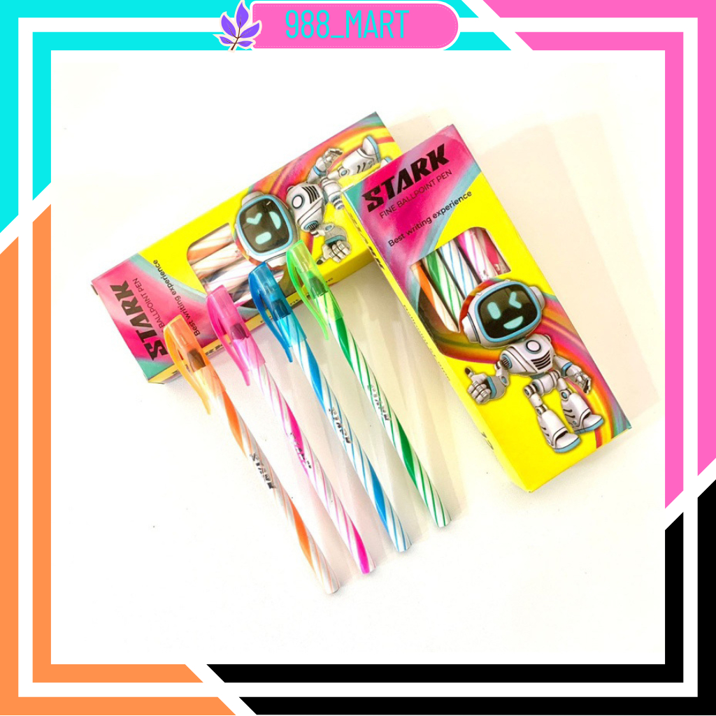 

【COD READY STOCK】12 psc Pulpen STARK HARGA PALING MURAH