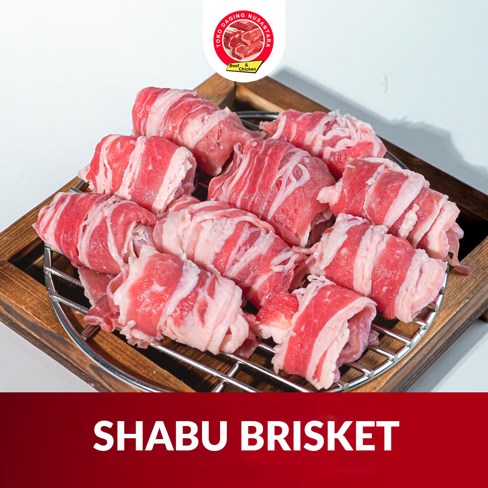 

DAGING SAPI SHABU SLICE BRISKET AUSSIE 500 GRAM