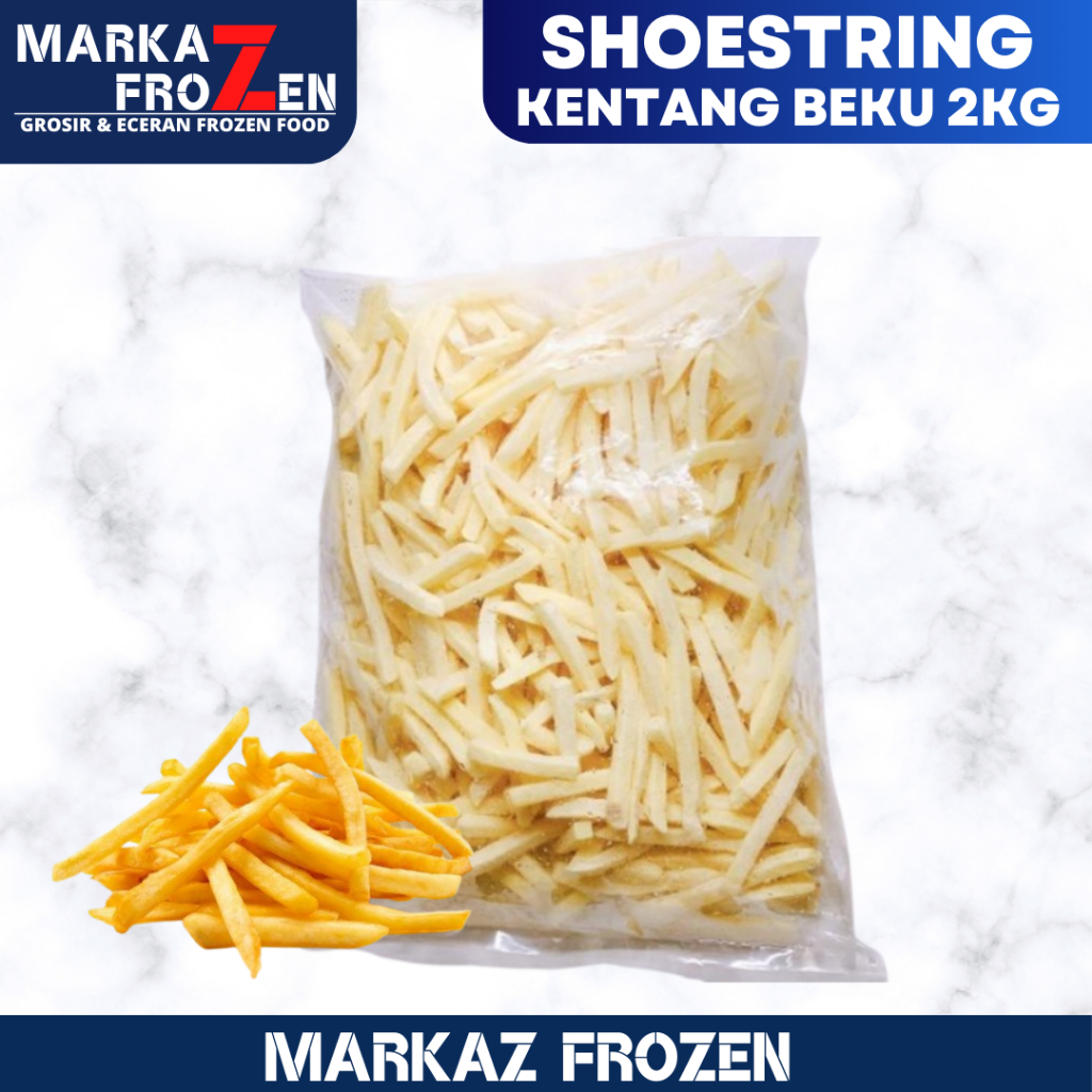 

SHOESTRING KENTANG GORENG BEKU / FRENCH FRIES 2KG