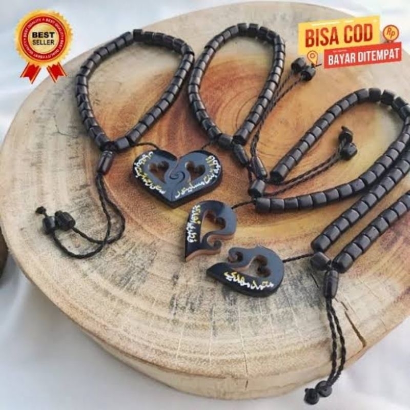 Gelang Kokka/Kaukah/Kaokah Couple love hati Ukir nama, Request nama & tgl Original Best Seller