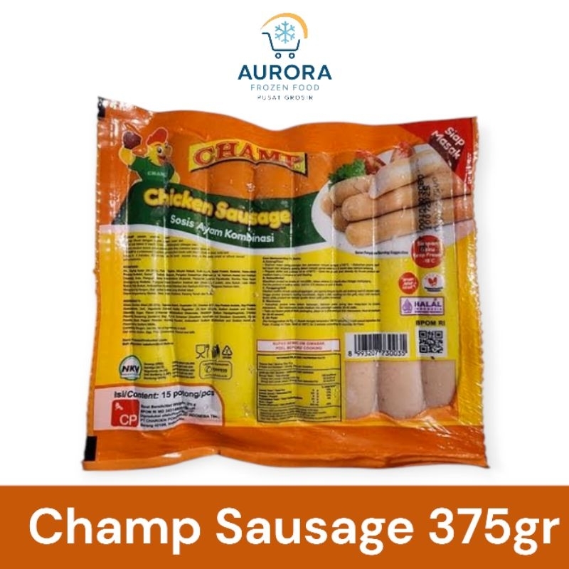 

CHAMP SOSIS AYAM 375g ( isi 15 Potong )