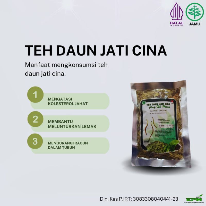 

Teh Daun Jati Cina