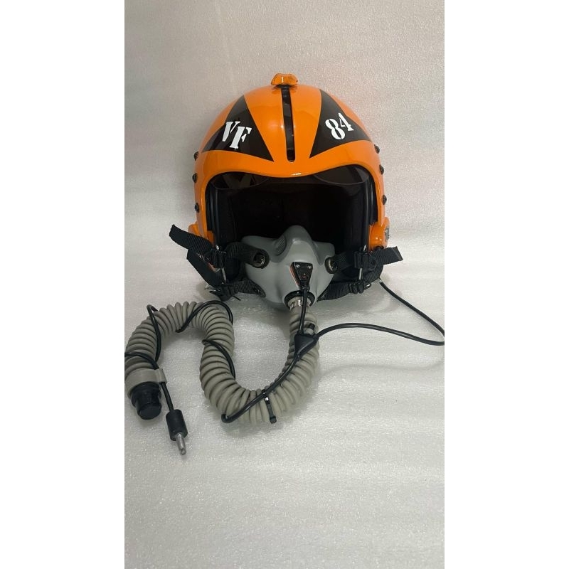 HELM PILOT JOLLY ROGERS HGU-33/HELM ANTIK /HELM MOTOR DAN MASKER OXYGEN REPLIKA