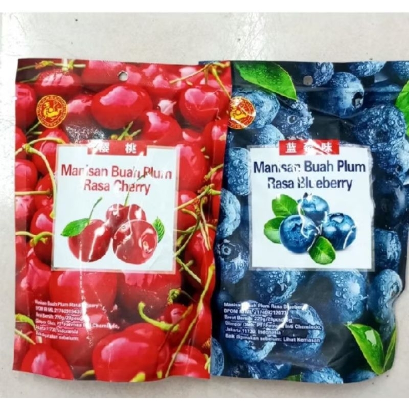 

manisan plum bluberry&cerry
