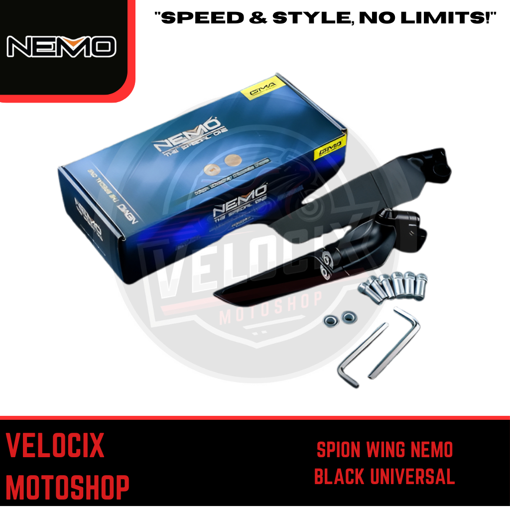 SPION WINGLET NEMO BLACK - UNIVERSAL