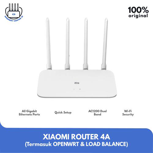 Xiaomi Router AC1200 - OpenWRT Load Balancing dan Auto Login WMS Termurah 2025 - Load Balance