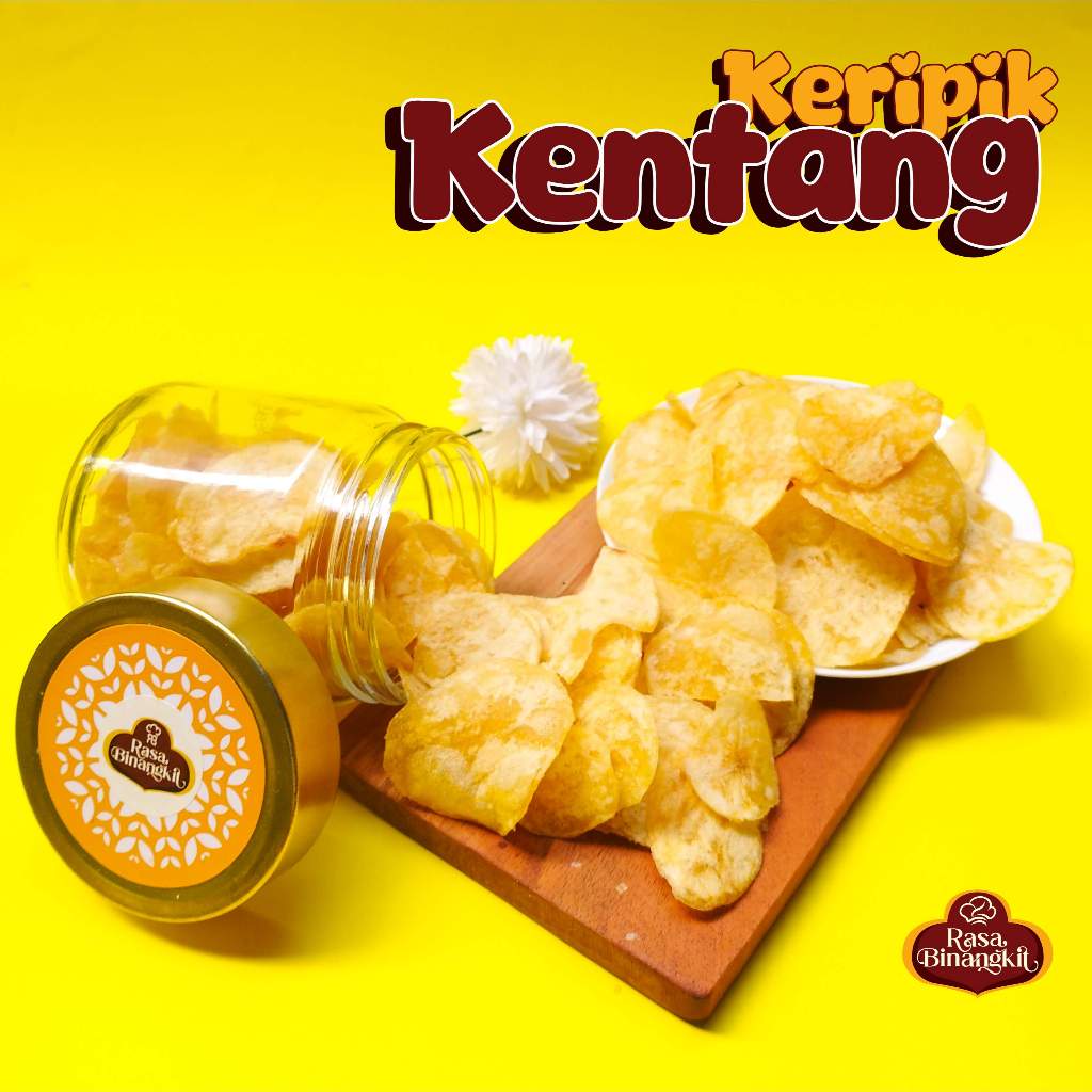 

Keripik Kentang _ RASA BINANGKIT (250GR / 500GR) _ Snack Cemilan Oleh oleh Bandung