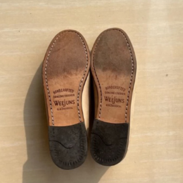 GH Bass Whitney Weejuns Loafers Suede US6