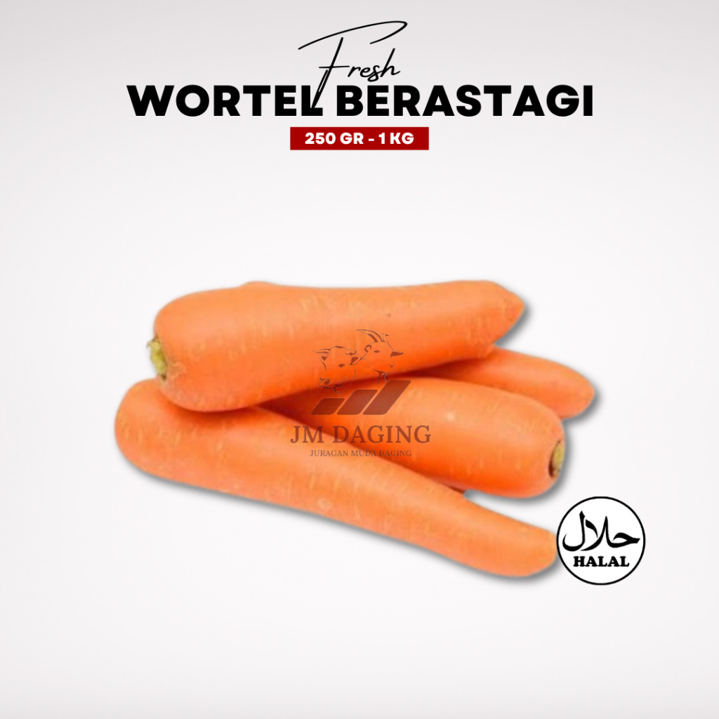 

Wortel Berastagi Segar / Wortel Brastagi 250gr 500gr 1kg Harga Grosir Tangerang