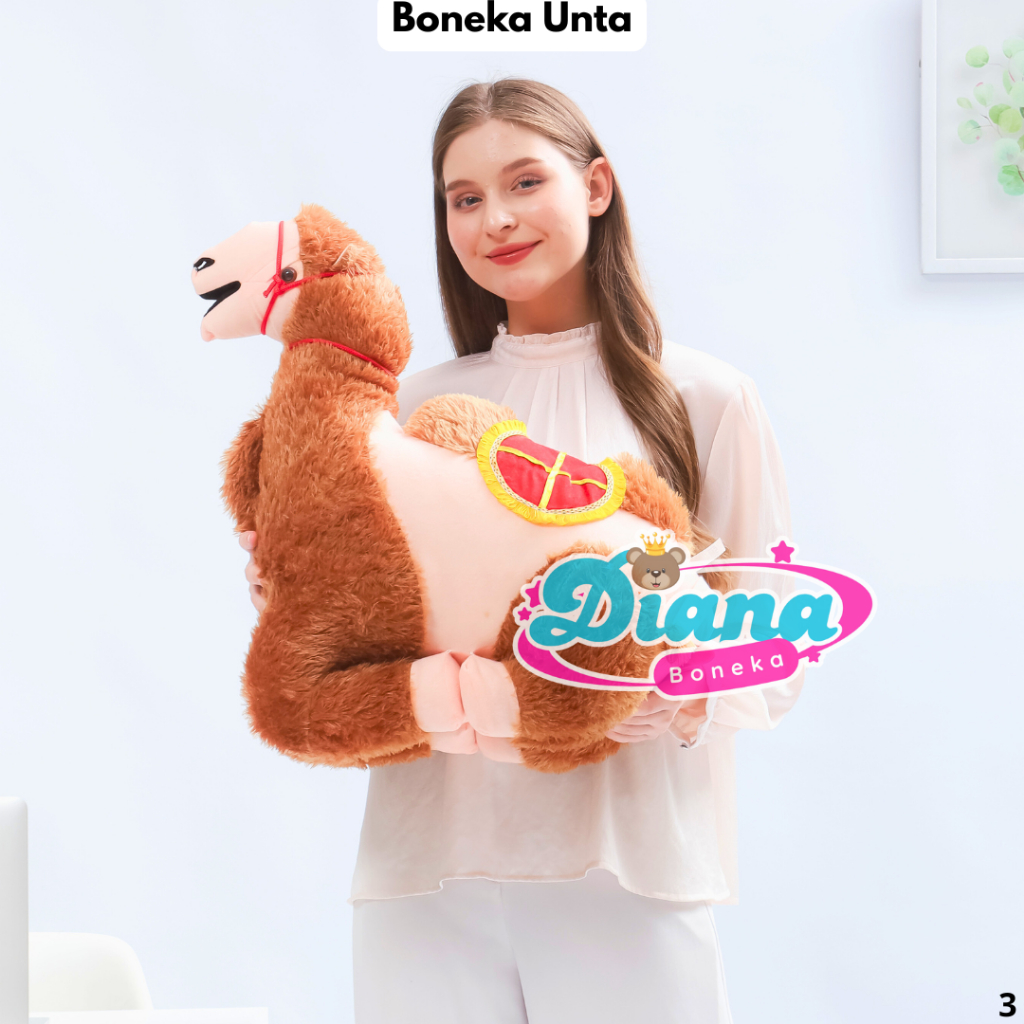 BONEKA UNTA DUDUK SIZE JUMBO