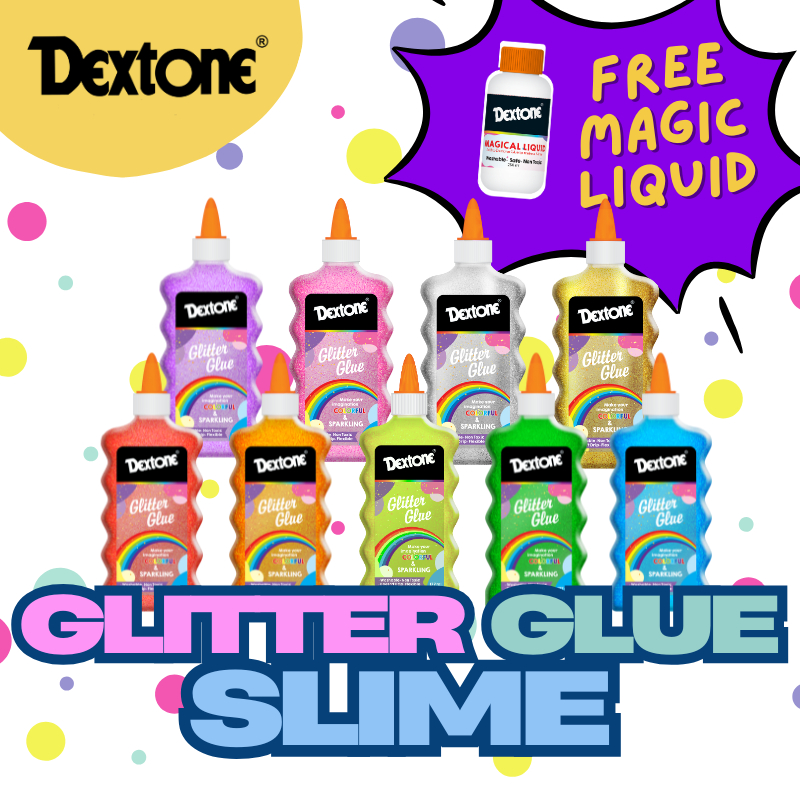 

Dextone Lem Slime Glitter / Slime Kit 147 ml