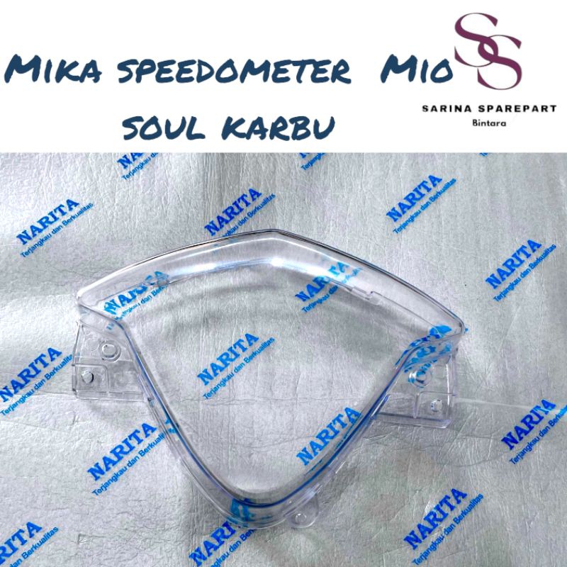 Mika Speedometer Yamaha Mio Soul Karbu mika kaca spido mio soul karbu
