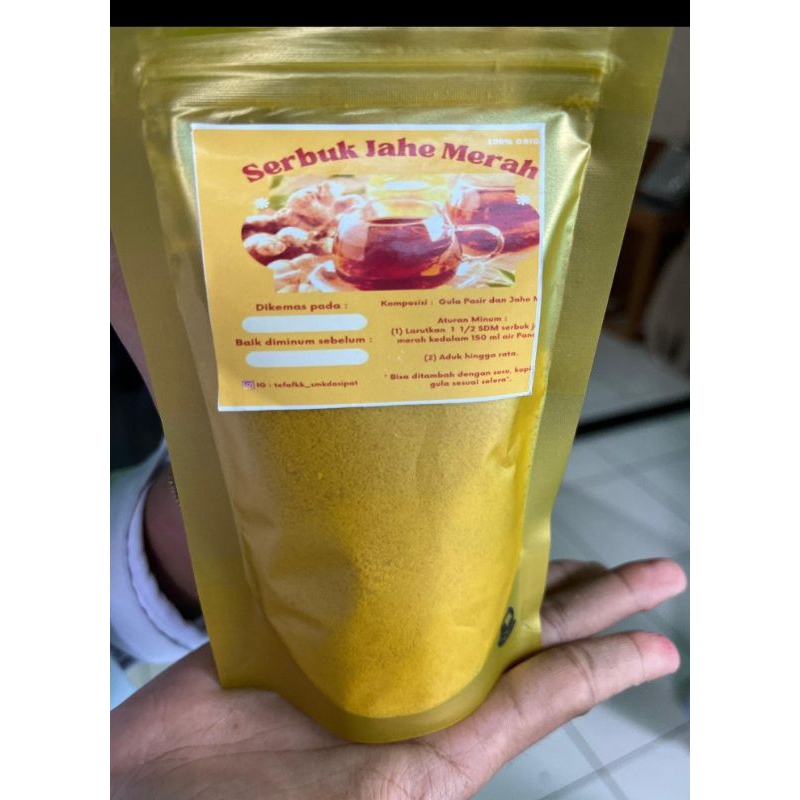 

serbuk jahe merah